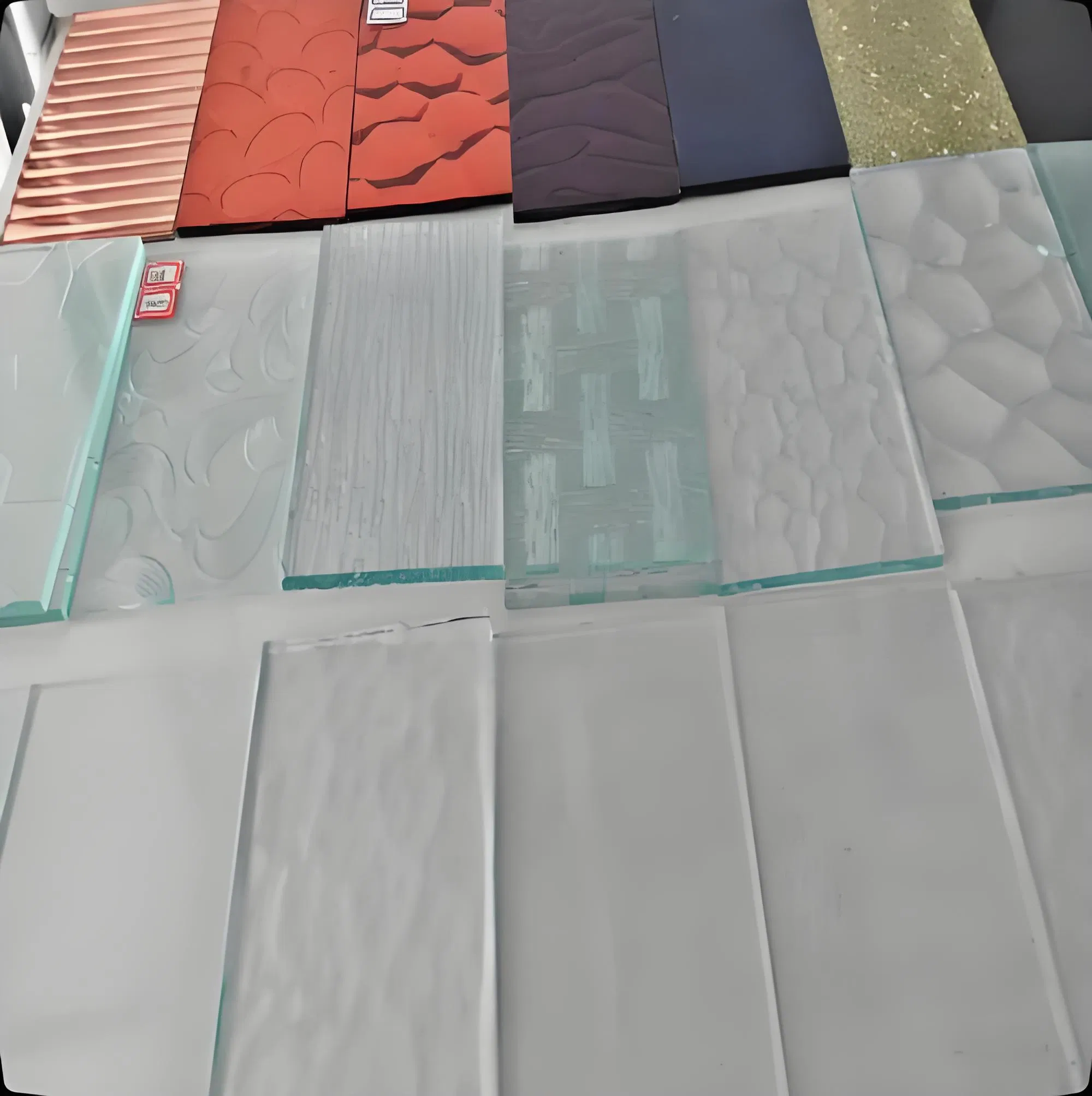 Obscure Louver Glass Decorative Glass