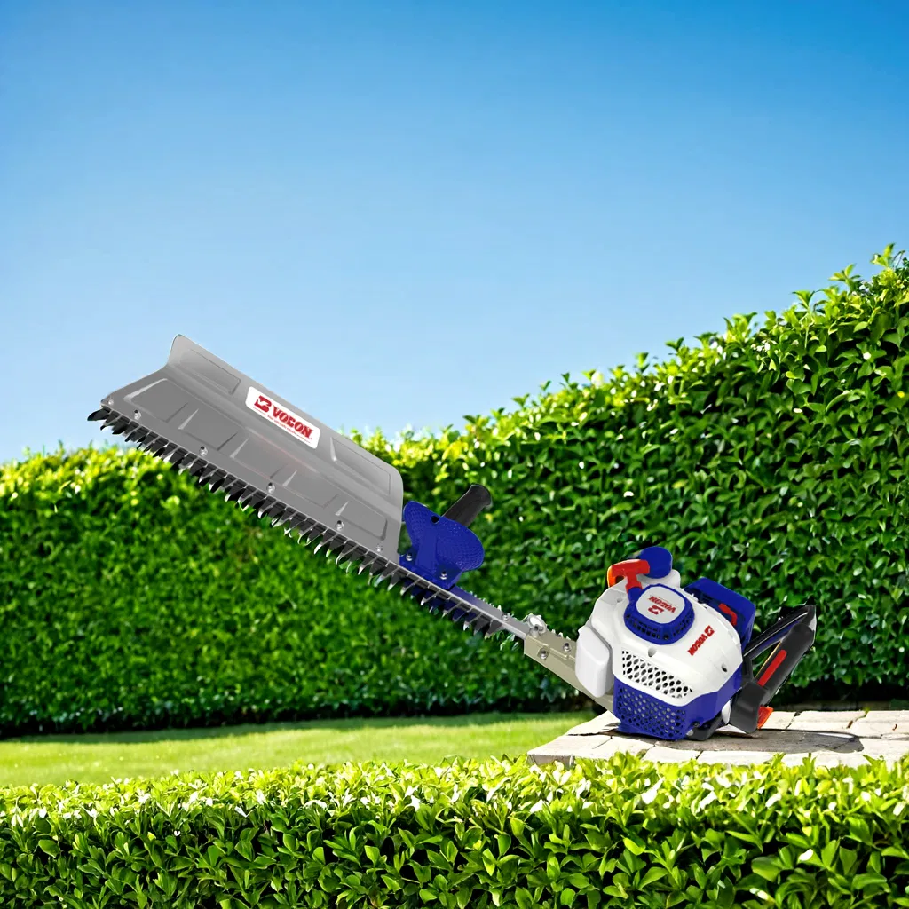Hand-Held Petrol Hedge Trimmer 25.4cc New Design CE GS EU Approved Petrol Hedge Trimmer 2 Stroke New Petrol Hedge Trimmer with Double Blade