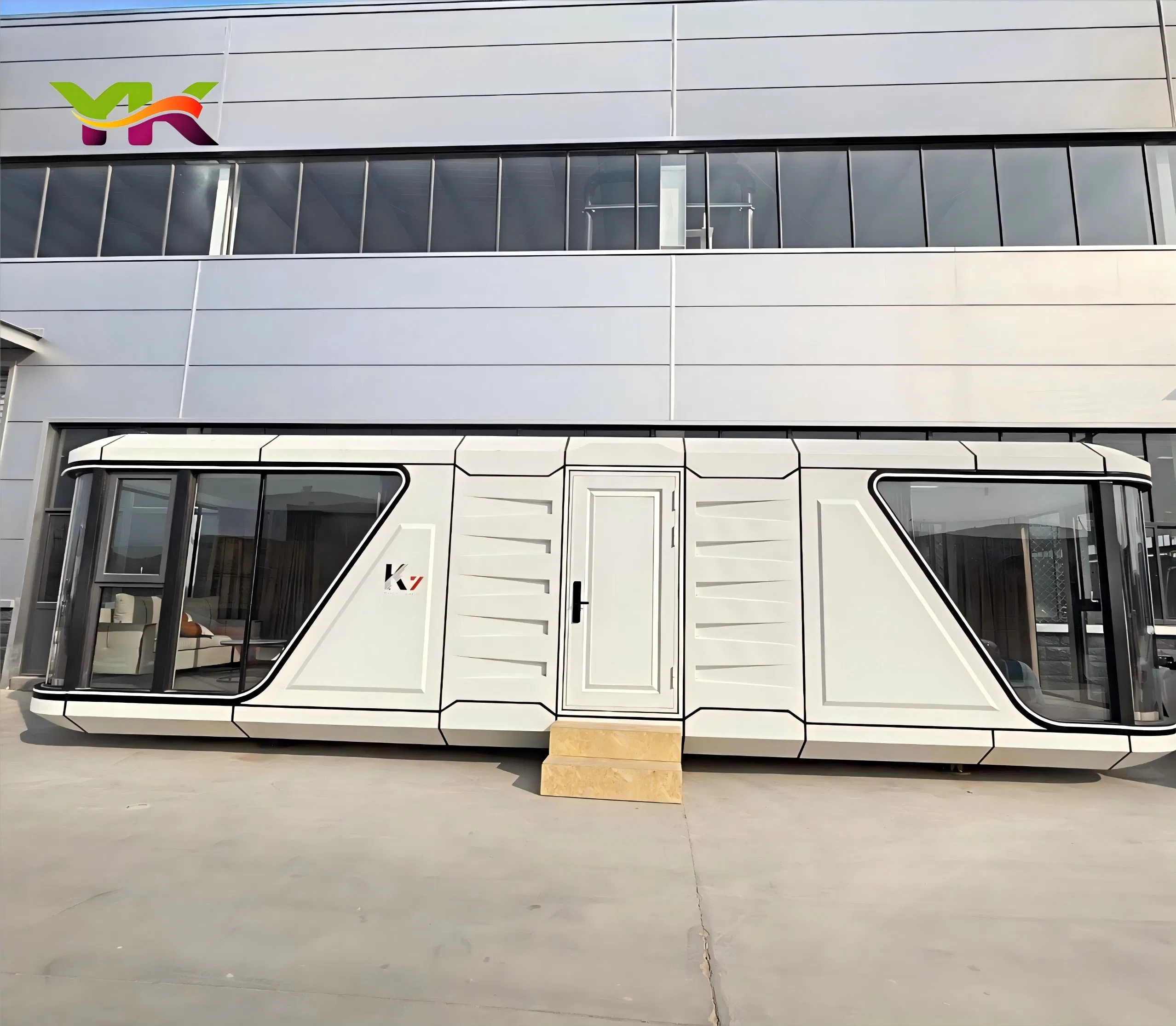 Factory Homes Housing Price Prefab Mobile Tiny Safe Modern House Garden Pod Space Capsule Aluminum Capsule with Furniture Housing