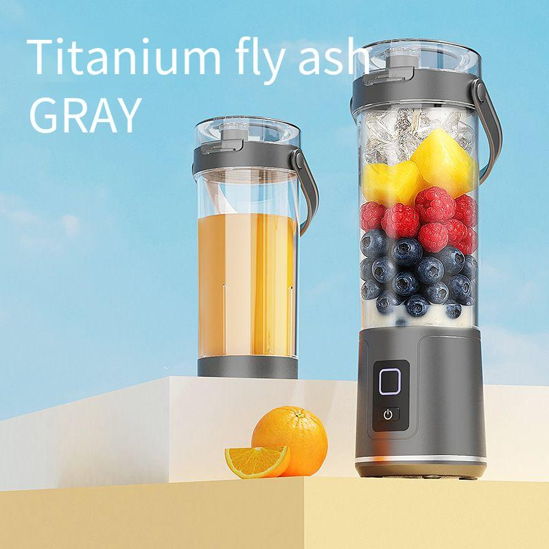 Portable Fruit Juicer Six-Bladed Knife Small Household Multifunctional Rechargeable Fruit and Vegetable Juicer Cup