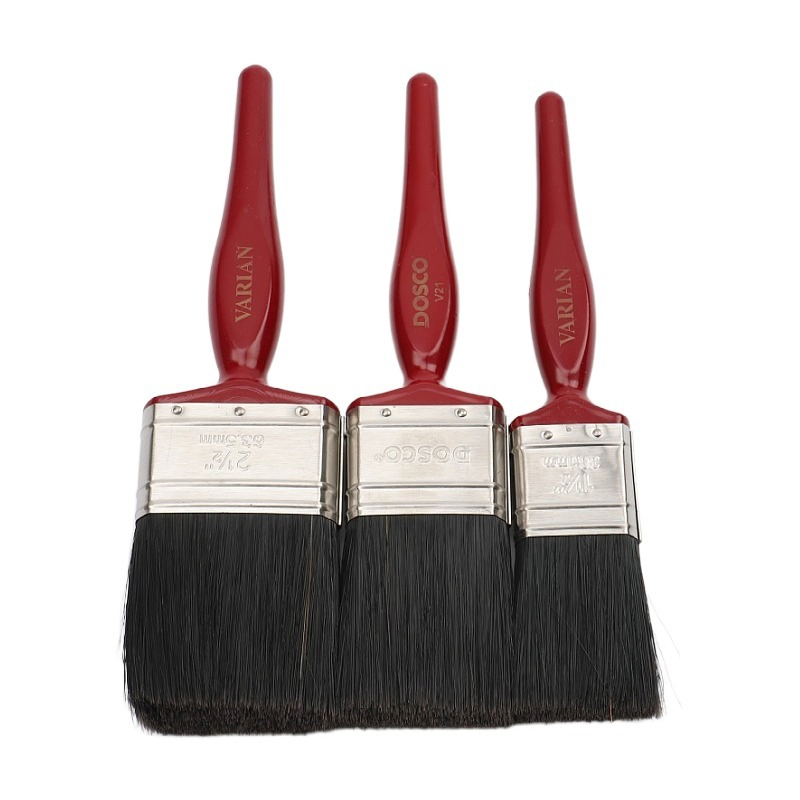 Long-Haired Thickened Paint Brush, Black-Haired Flowered Bristle Brush
