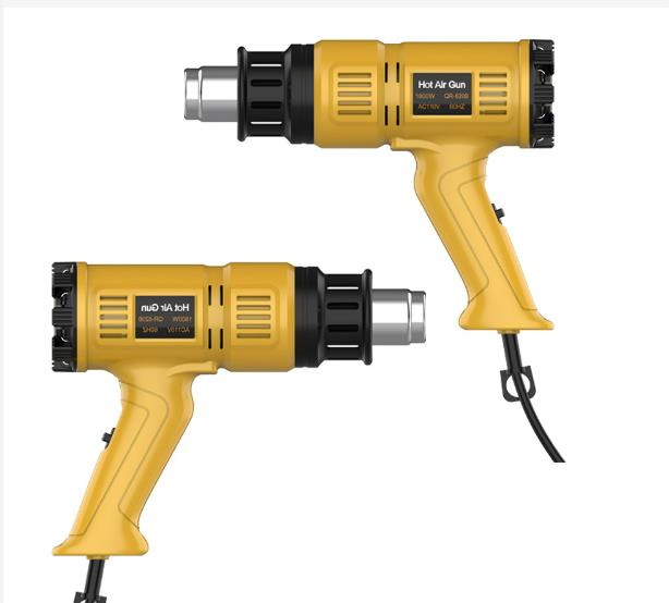1800W Heavy Duty Hot Air Gun Digital Heat Gun Kit with Carry Case Variable Temperature Control for Shrink Wrap PVC Welding
