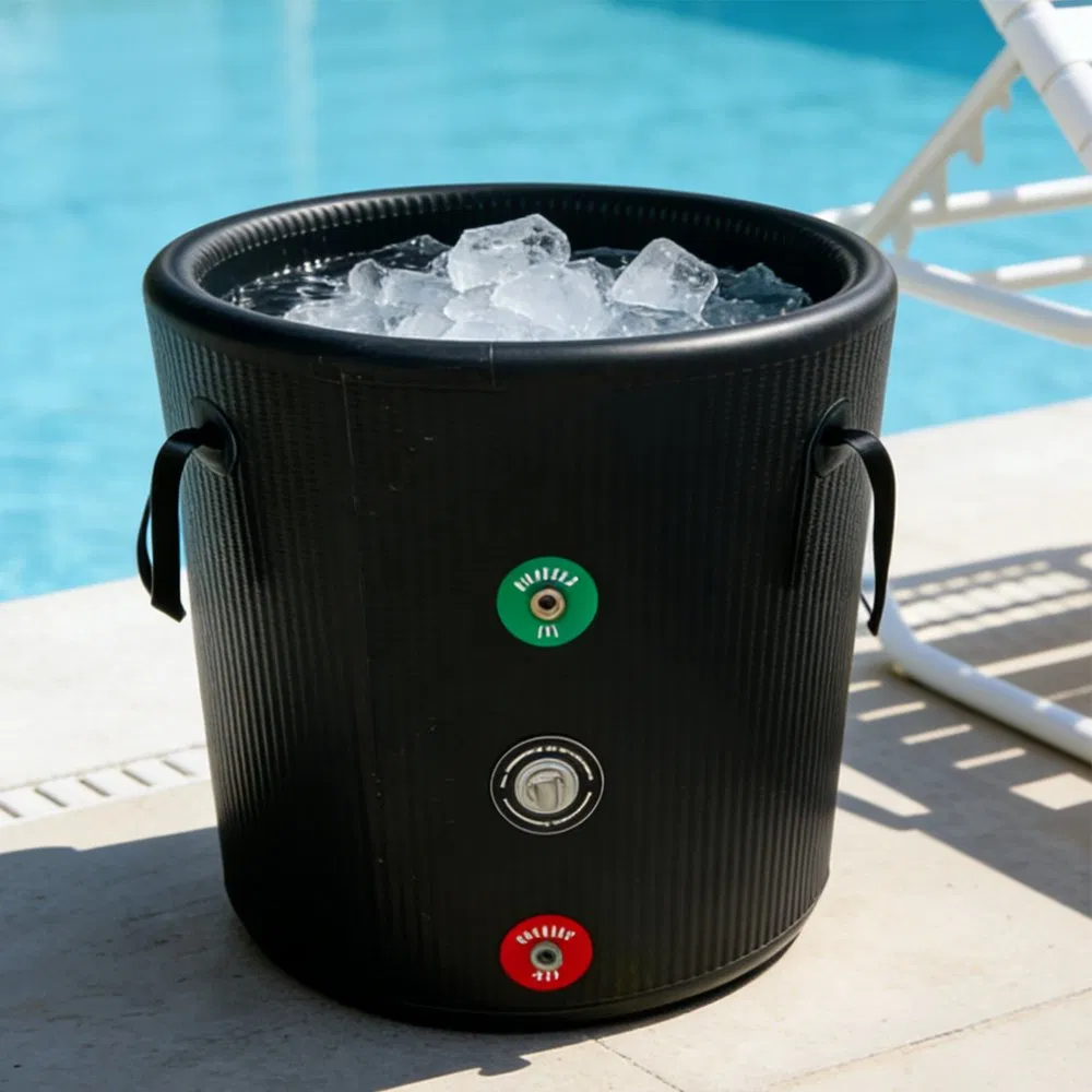 Портативная надувная ванна для ледяных ванн