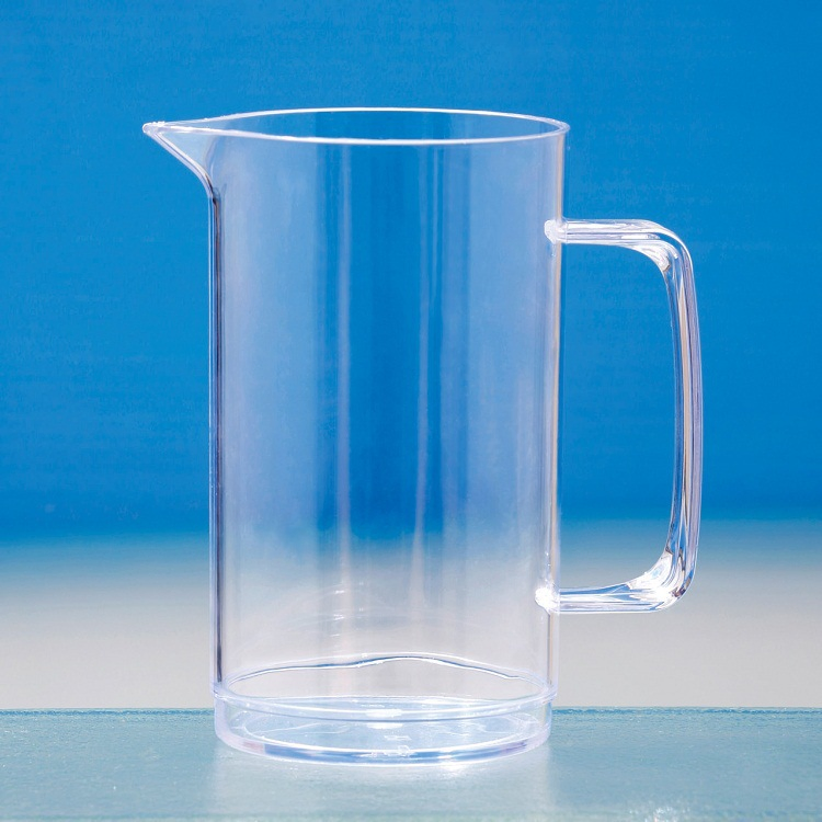 1.5L Clear Plastic Beer Stackable Water Jug Pitcher for Flensburger Brauerei Freiberger Brauhaus Furstenberg Brewery