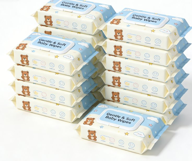 Travel Portable Mini Baby Wipes Convenient Safe for Baby Hands and Face