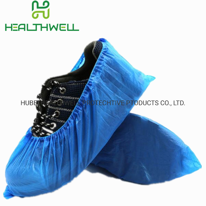 Disposable Non Woven Blue Indoor Shoe Cover