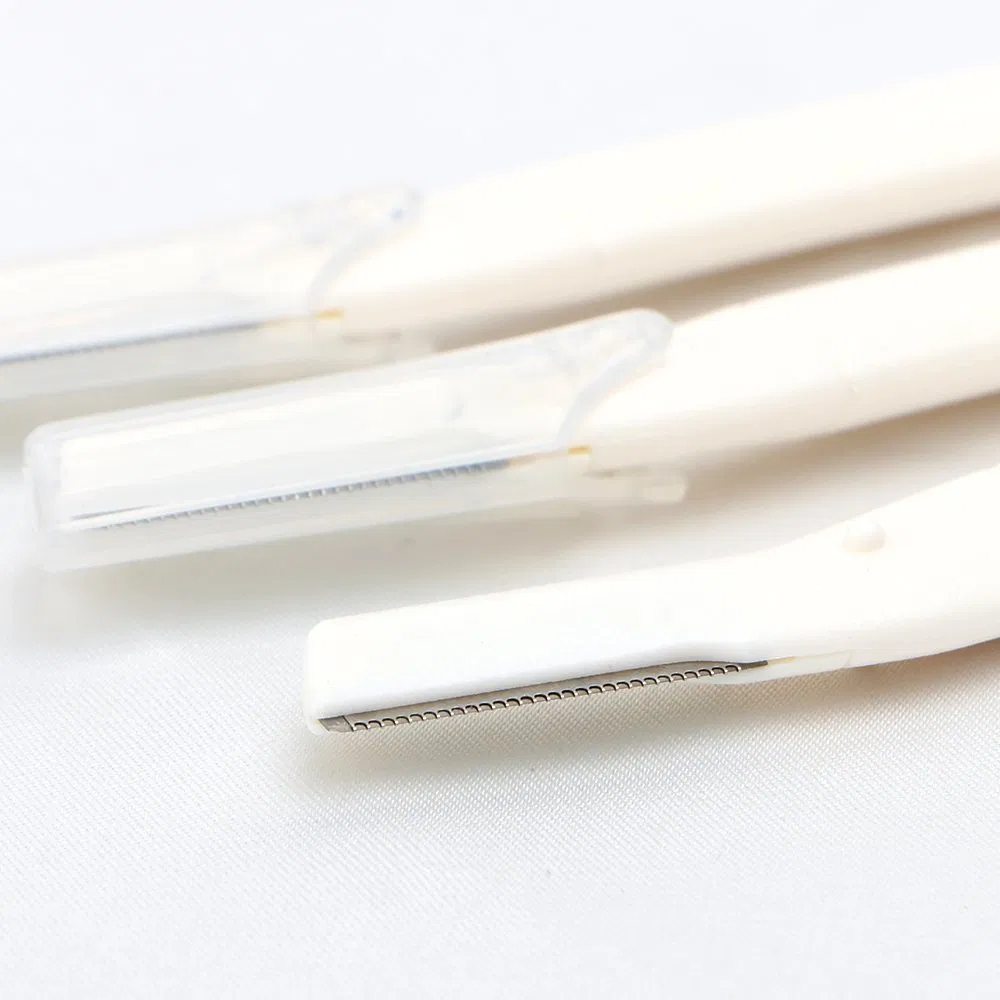 Single Blade with Safety Guard Eyebrow Shaving Women Facial Razor