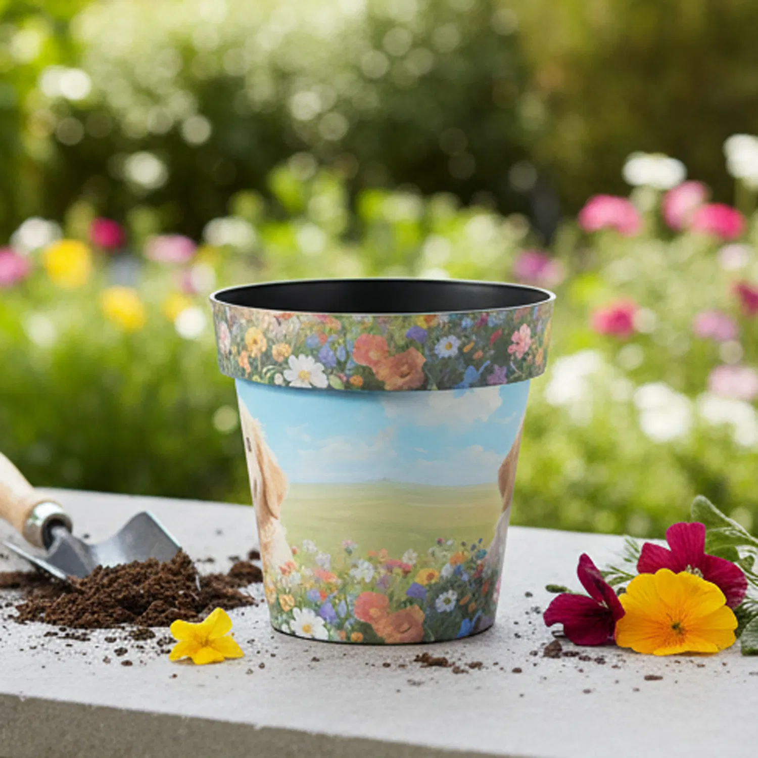 Livingroom Decorative Flower Pot for Indoor and Outdoor Plant