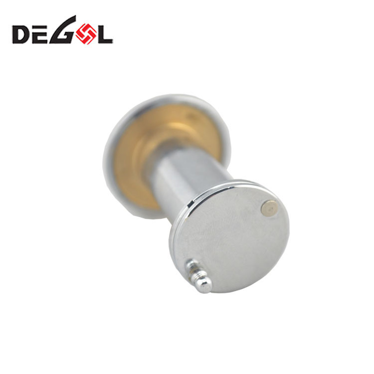 Door Viewer 200-Degree Satin Nickel Solid Brass Door Eye