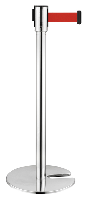 Crowd Control Retractable Belt Barrier Queue Management for Airport