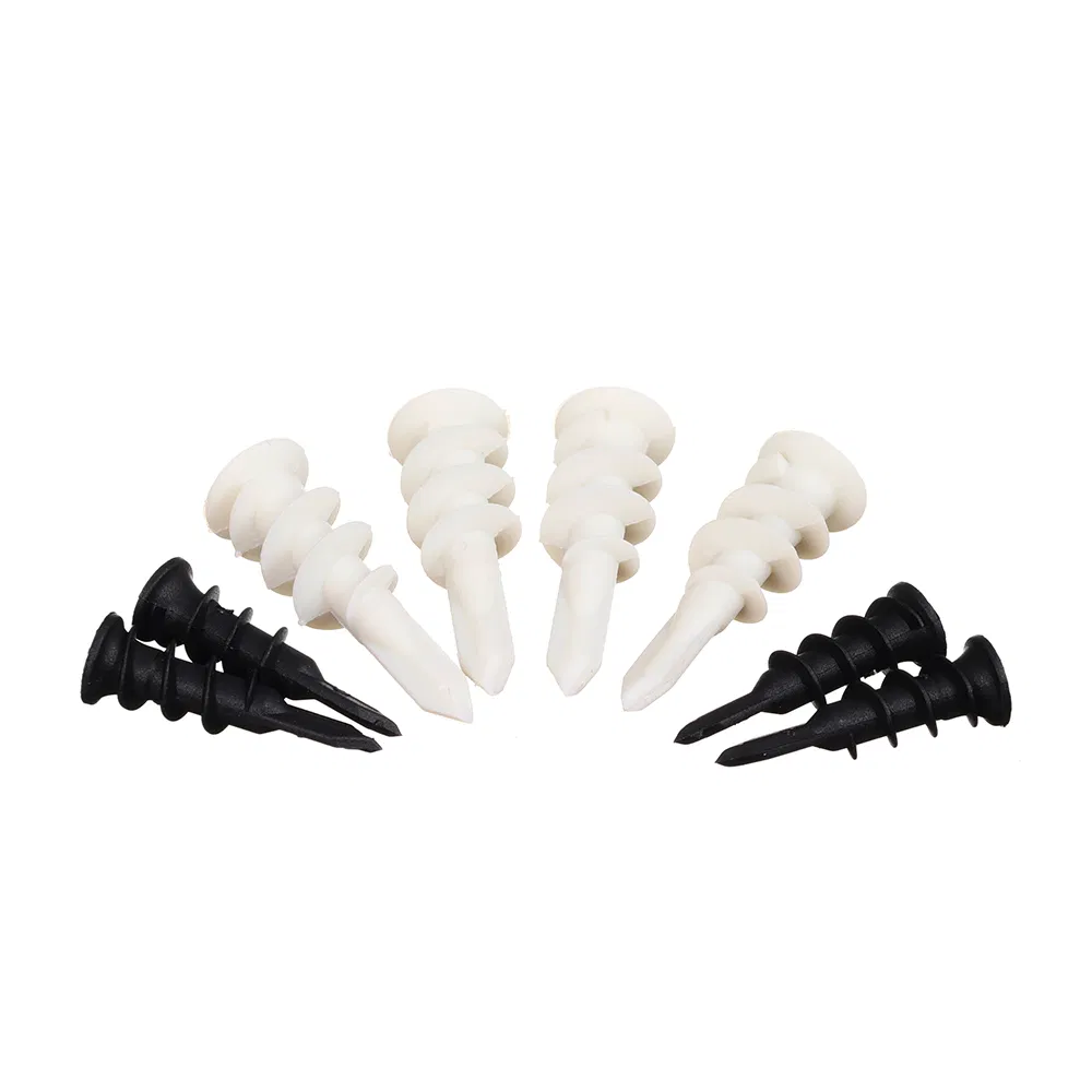 Customized ANSI JIS Ifi White Gray 17mm-55mm PE Plastic Nylon Zamack M10-M15 Self Drilling Drywall Nylon Anchors