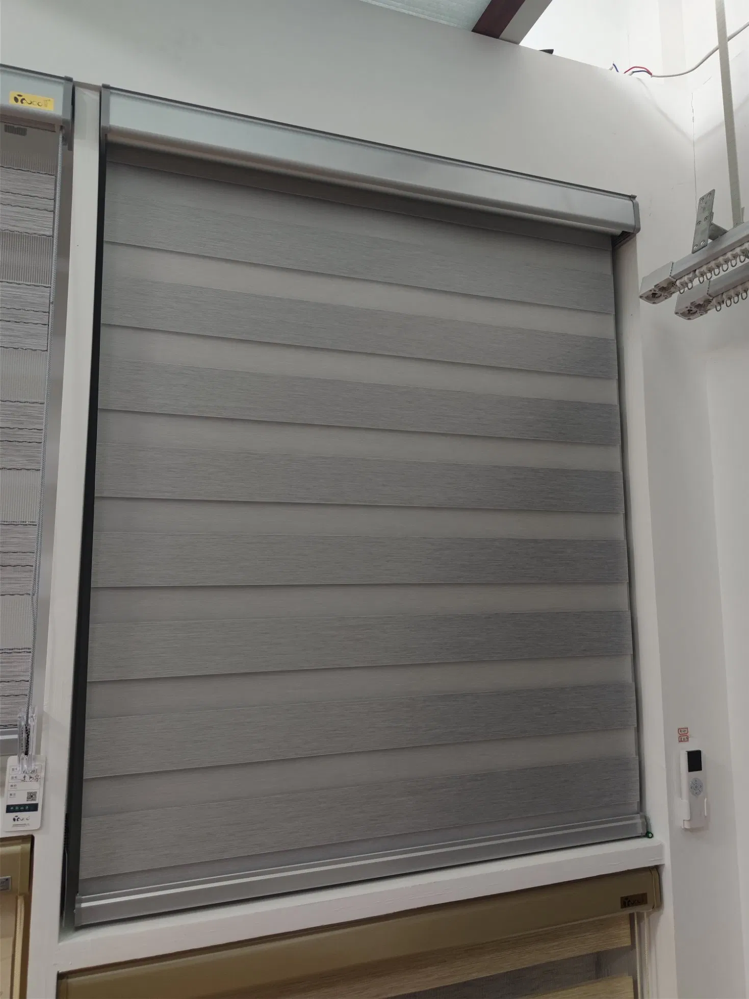 Custom Made Shade Translucent Roller Zebra Blinds From China