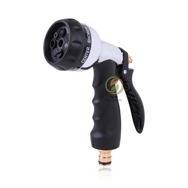 ABS Plastic Garden Sprayer Fog Jet Hose Mist Water Irrigation Spray Nozzle Gun Set