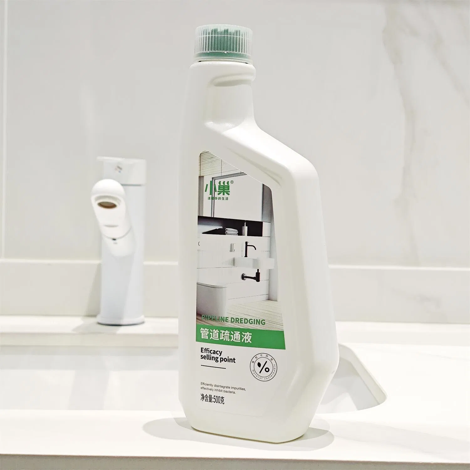 Strong Decontamination Agent for Eco-Friendly Toilet Drain Solutions