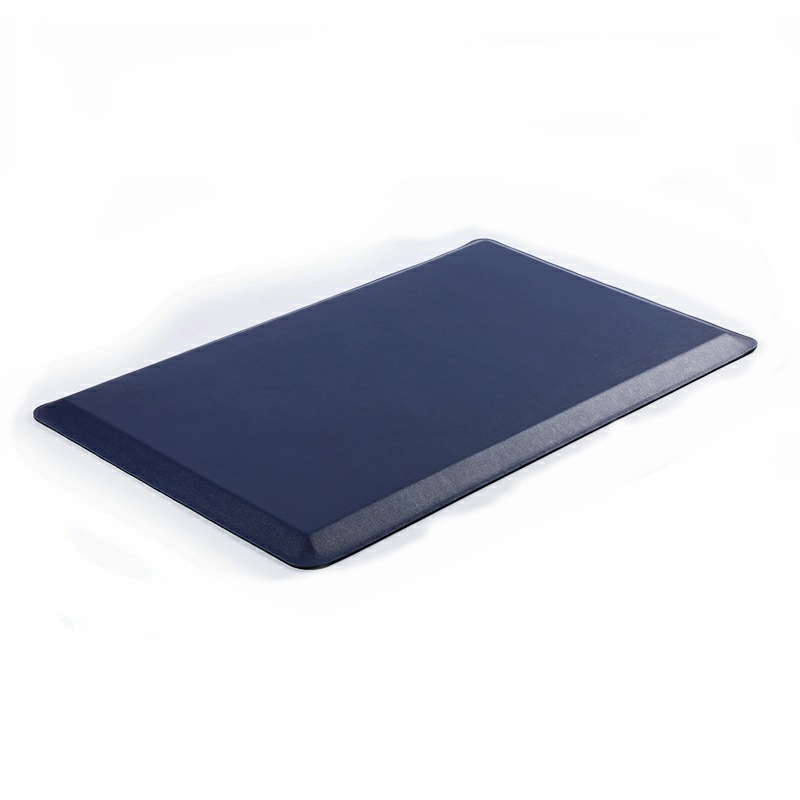 Custom High Traction Bottom Anti Slip PU Leather Kitchen Floor Mat