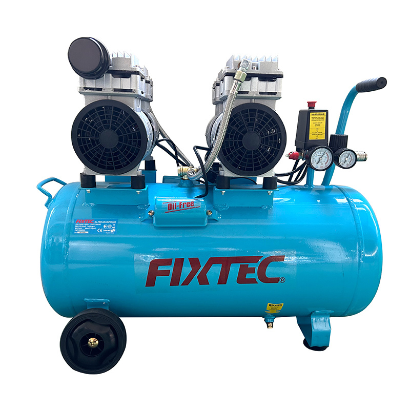 Пневмокомпрессор Fixtec 10L 8 Bar безмасляный