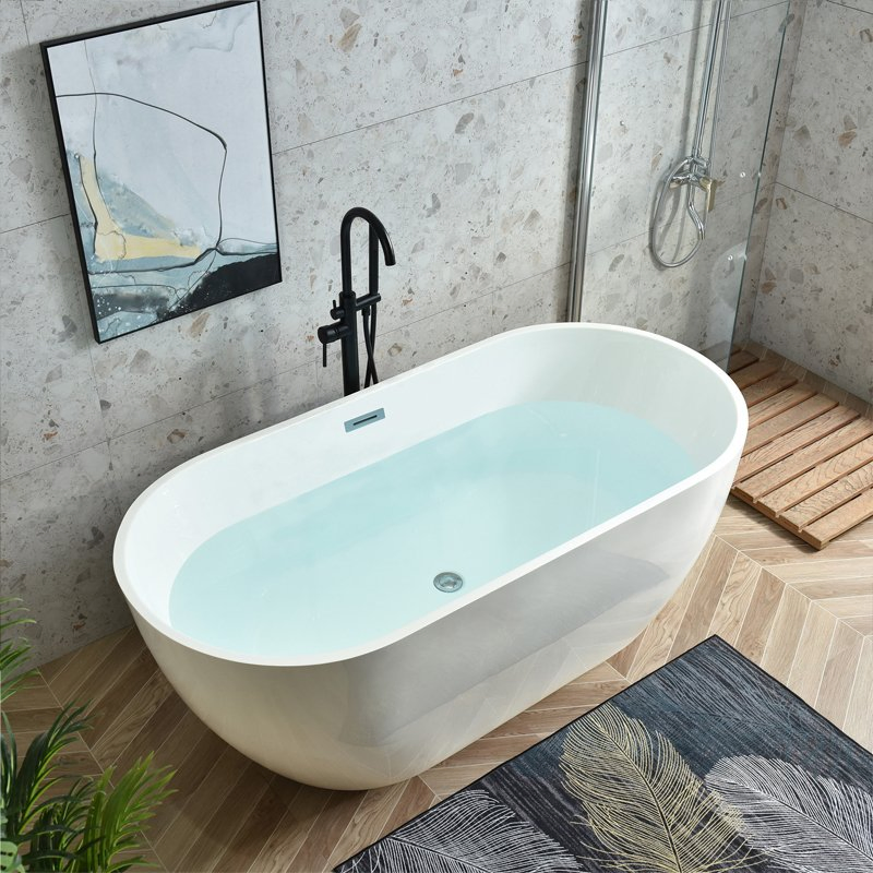 140cm Hot Sale Acrylic Tub Cheap Freestanding Acrylic Bathtub