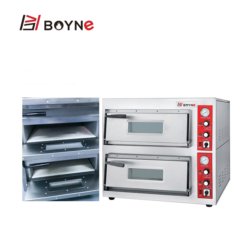 Electric High Temperature Two Deck Pizza Baking Oven