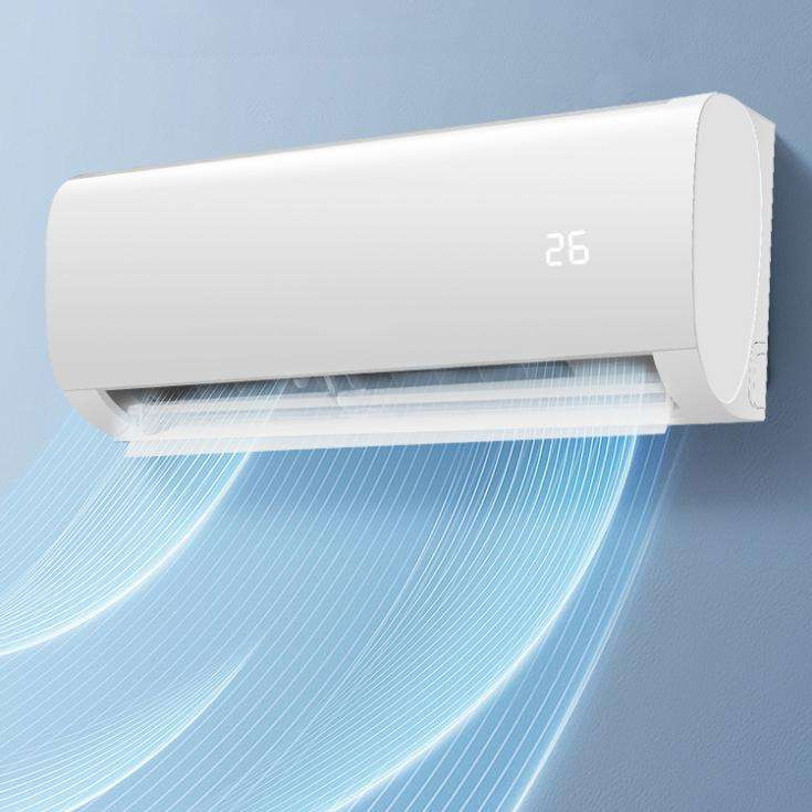 Heating & Cooling AC Fashionable Wall Mounted Air Conditioner 9000 BTU Low-Power Operation