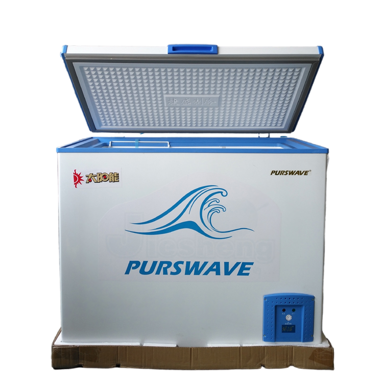 Purswave Bdbc-358 12V24V DC Solar Chest Freezer Solar Powered Refrigerators Deep Freezer Boat Freezer Truck Freezer Battery Freezer