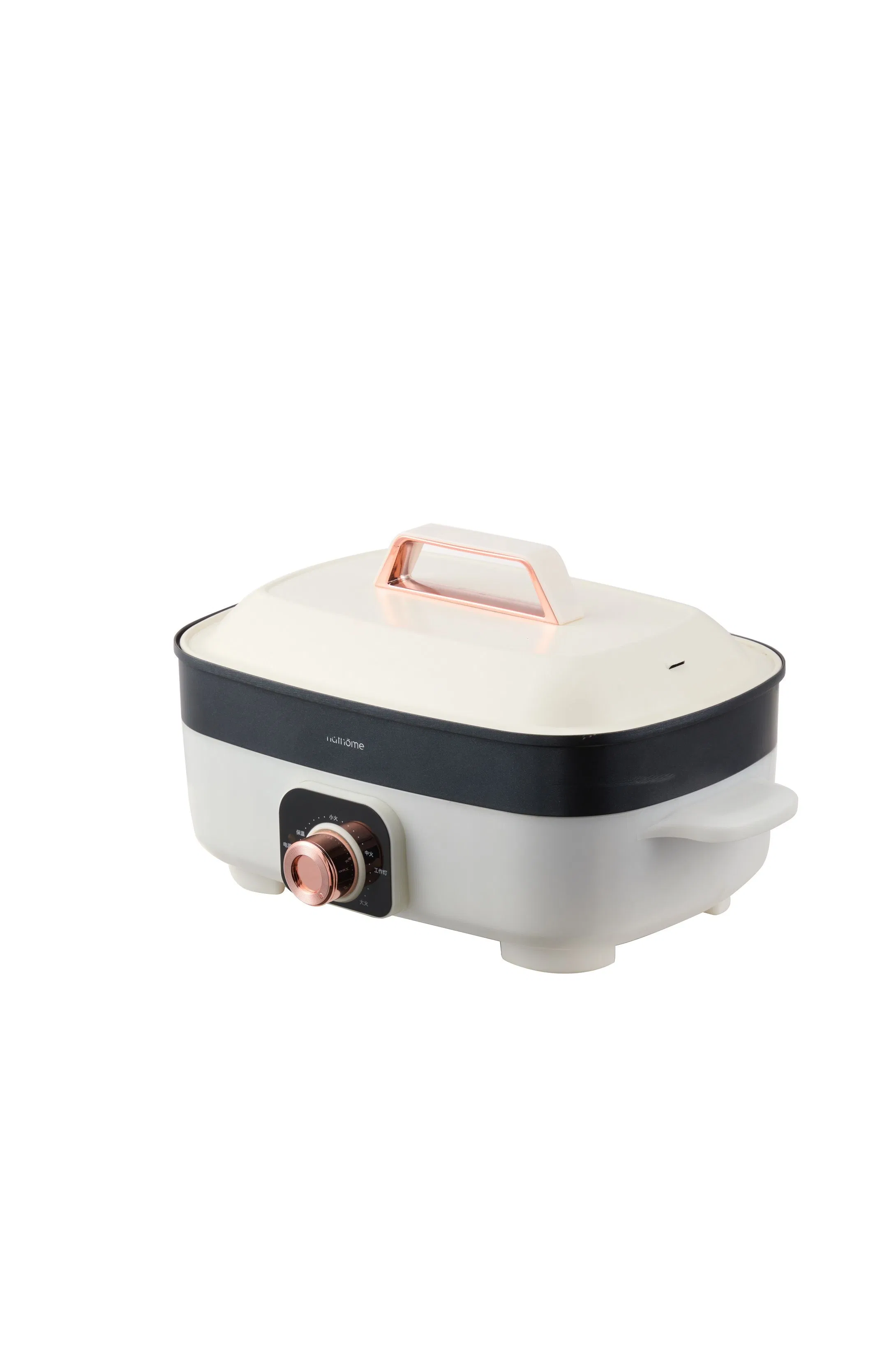 Hq-01 Home Kitchen Electric Fry Steam Multi Cooker Pot Cooking Boil Fondue Skillet