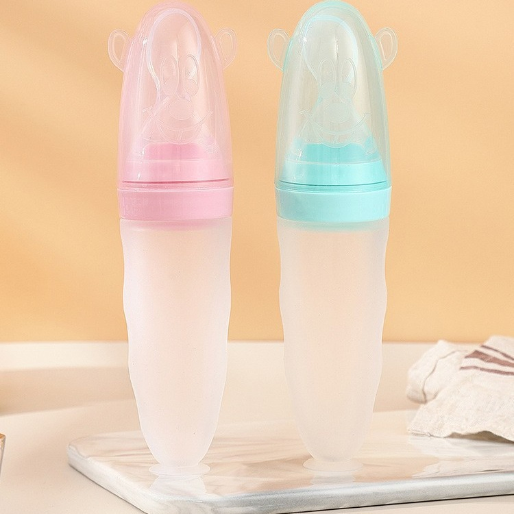 Wholesale SGS Food Grade Baby Weaning Accessory Silicone Items Baby Food Feeder