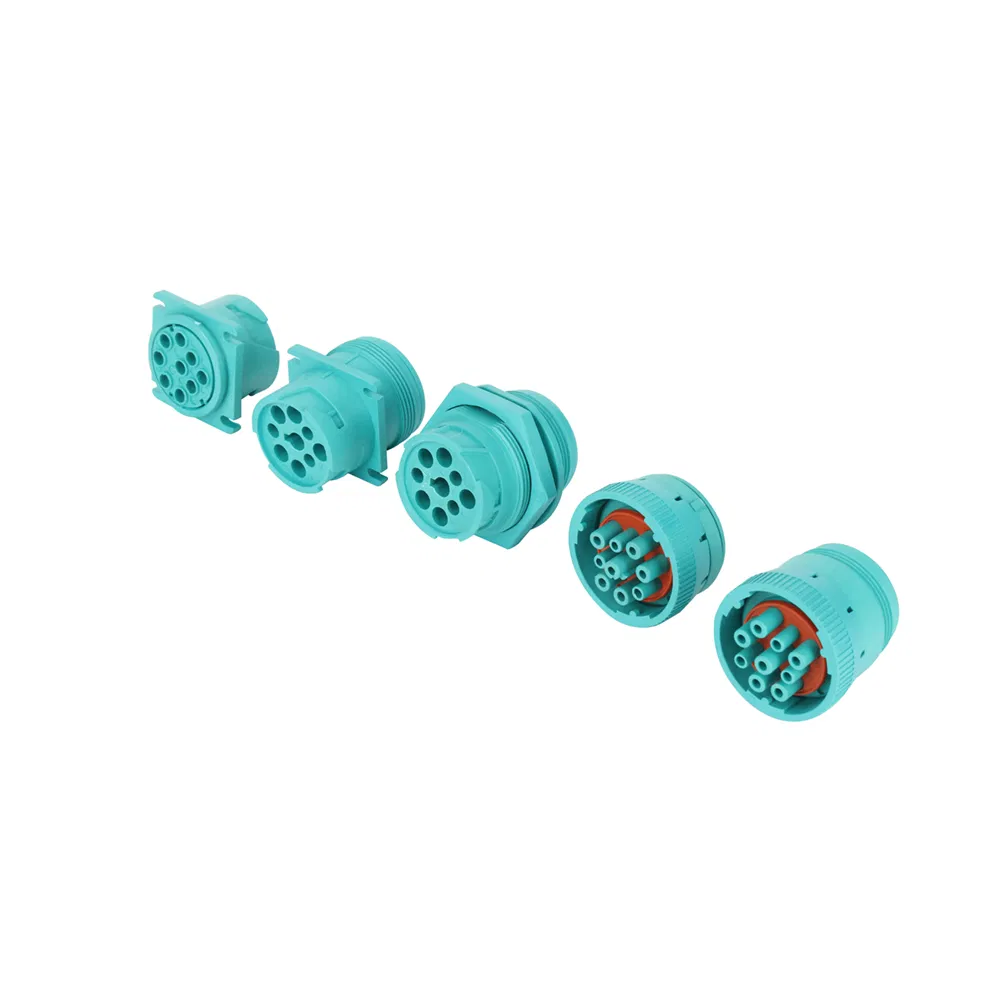 Коннектор Deutsch 9 Pin Male - M12 8pin Female для J1939