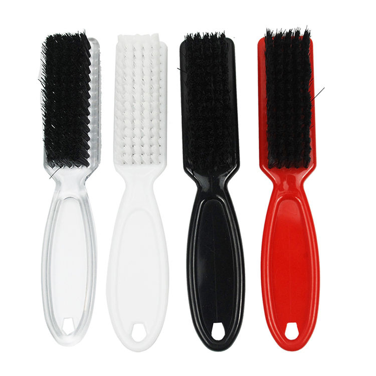 Removal Black Private Label Duster Shave Vegan Mens Barber Neck Paddle Custom Beard Brush
