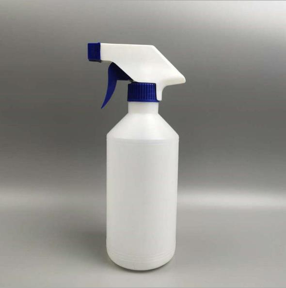 Hot Product 500ml 17oz HDPE Empty Plastic Trigger Spray Bottles with 28/410 Neck Finish Trigger Sprayer