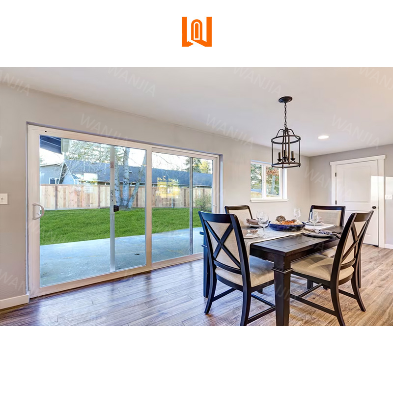 ODM/OEM Plastic UPVC Door Outdoor Patio Glass PVC Sliding Door