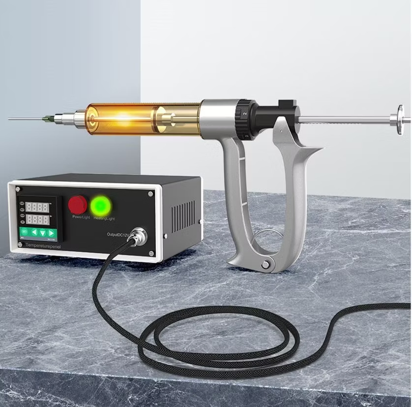 2025 Semi-Automatic Handheld Thick Oil Filling Machine – Portable Preheat Liquid Filler Gun