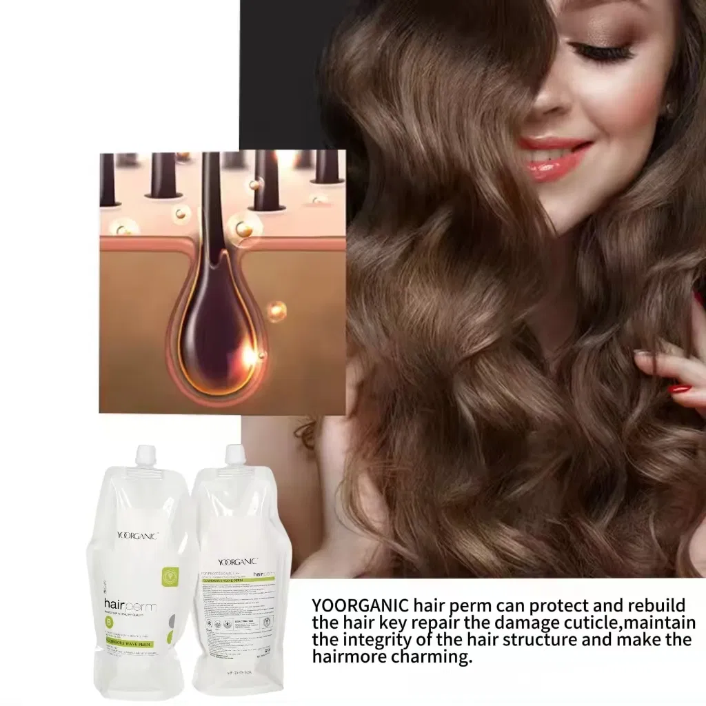 Hair Curl Defining Cream 1000ml*2 Hair Wave Perming OEM/ODM Private Label for Salon