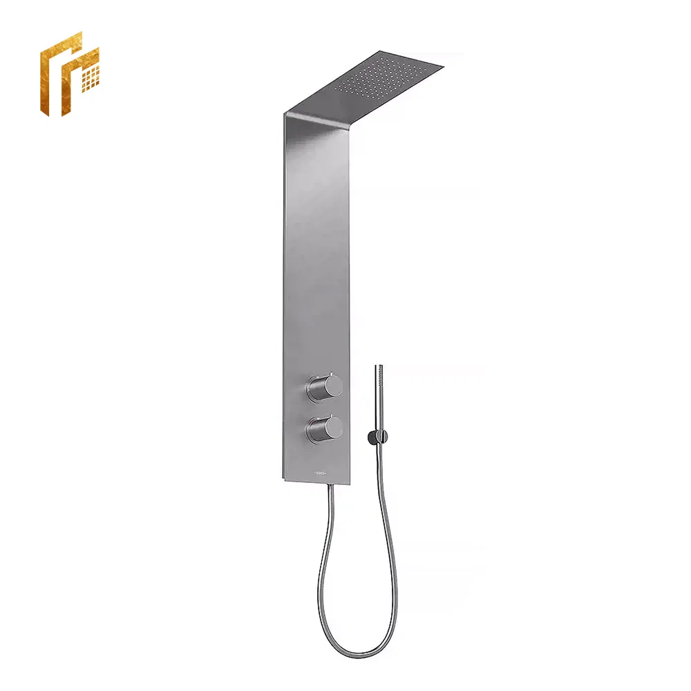 Factory Direct Price Custom Dual Faucet Shower Wall Panel System Shower Panel Kits