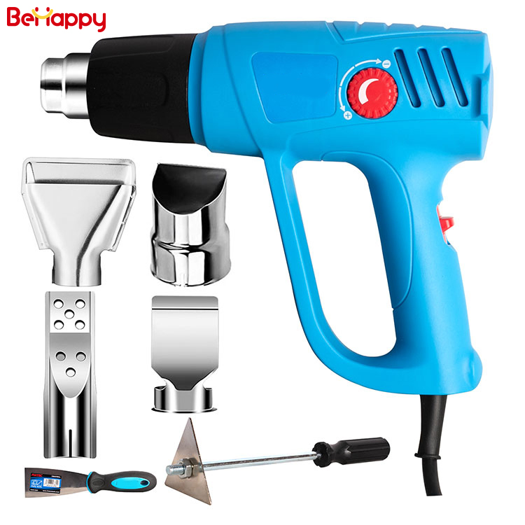 Behappy Variable Temperature Digital Display Dual Heat Gun Customization