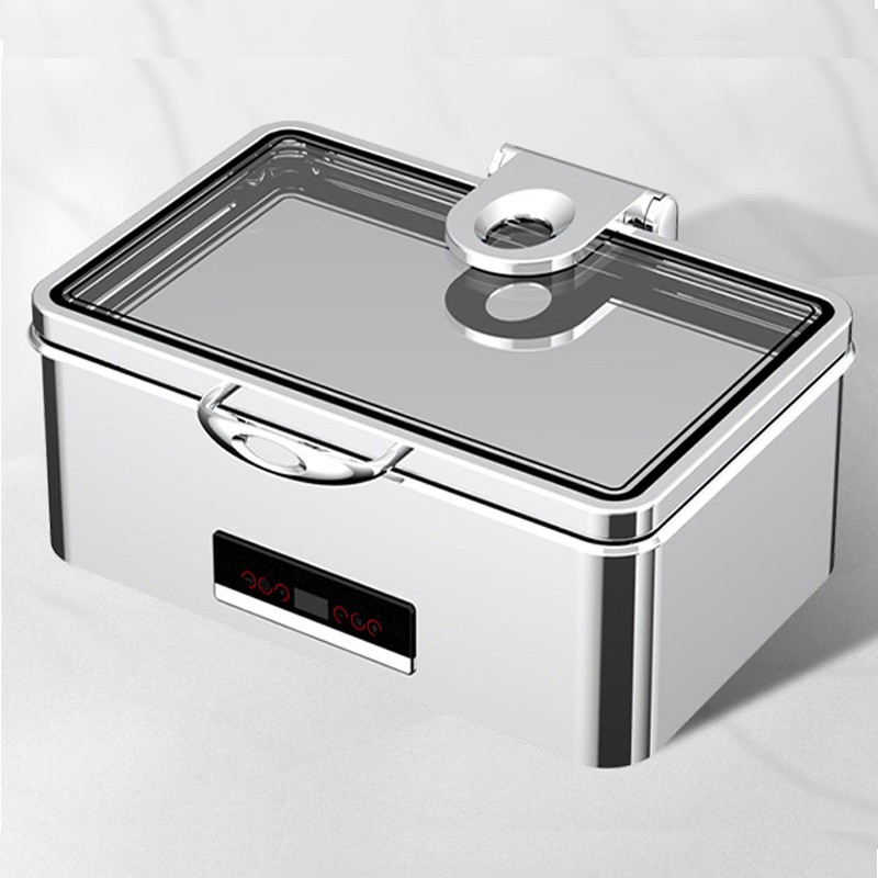 Hotel-Grade Easy-Clean Hot-Selling Stainless-Steel Catering Hotel Kitchen Equipment Chafing Dish Buffet Set