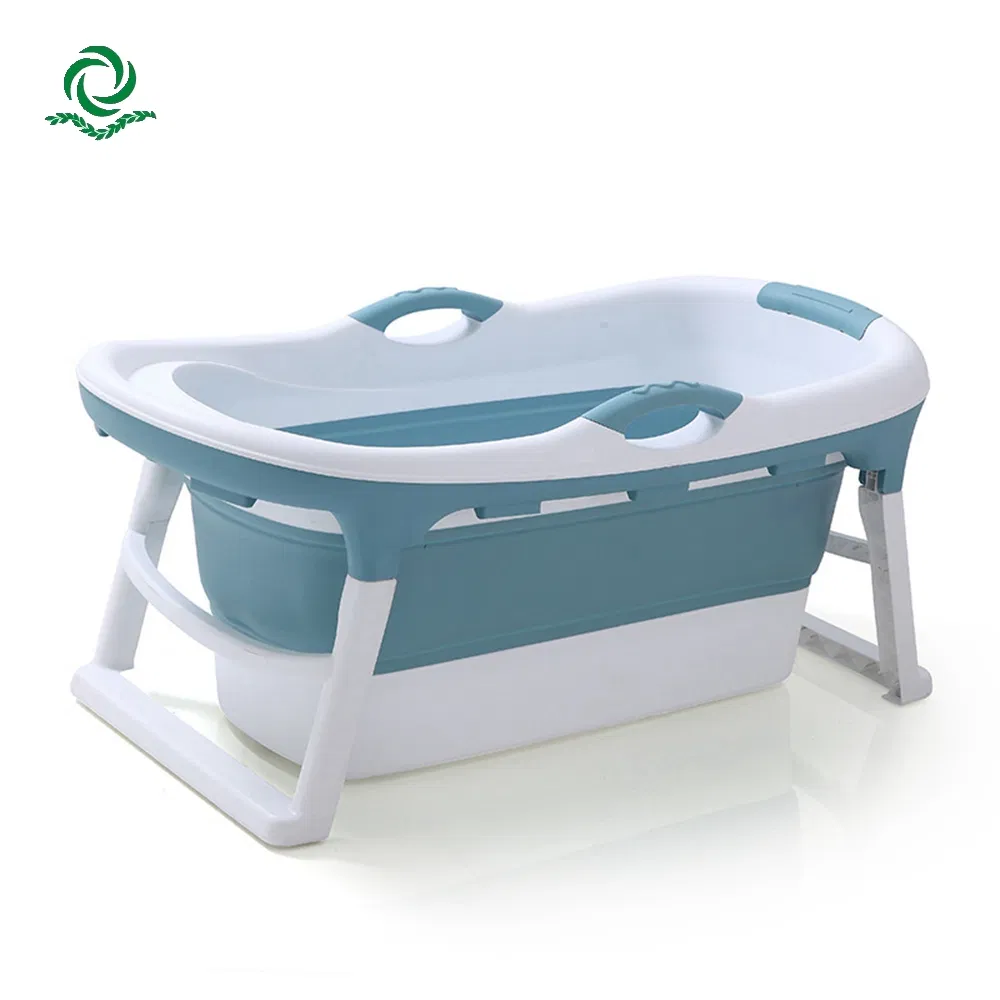 Big Portable Plastic Folding Bath Tub Hot SPA Bathroom Bathtub