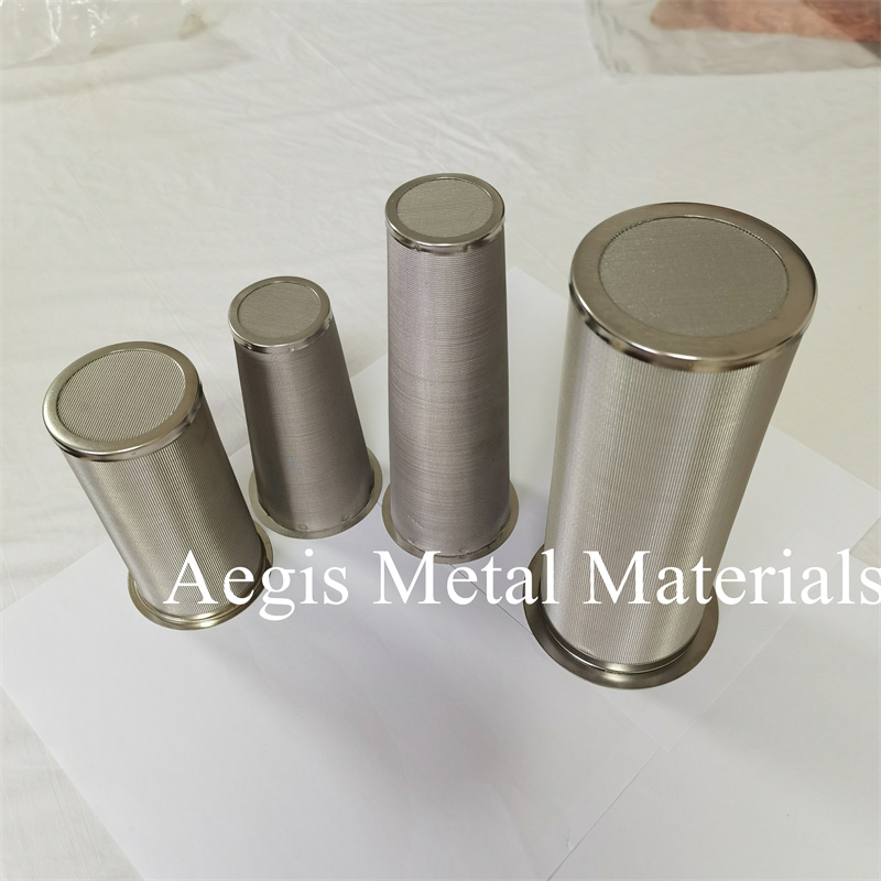 Best Reusable Stainless Steel 304 316 Cylinder Cold Brew Coffee Filter Metal Coffee Filter
