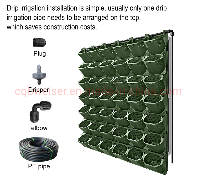 Настенный кашпо для растений с автополивом