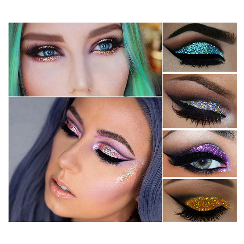 Waterproof Liquid Makeup Cosmetic Glitter Tattoo Glue Glitter Gel Lip Eye Face Body Glue Glitter Fix Gel