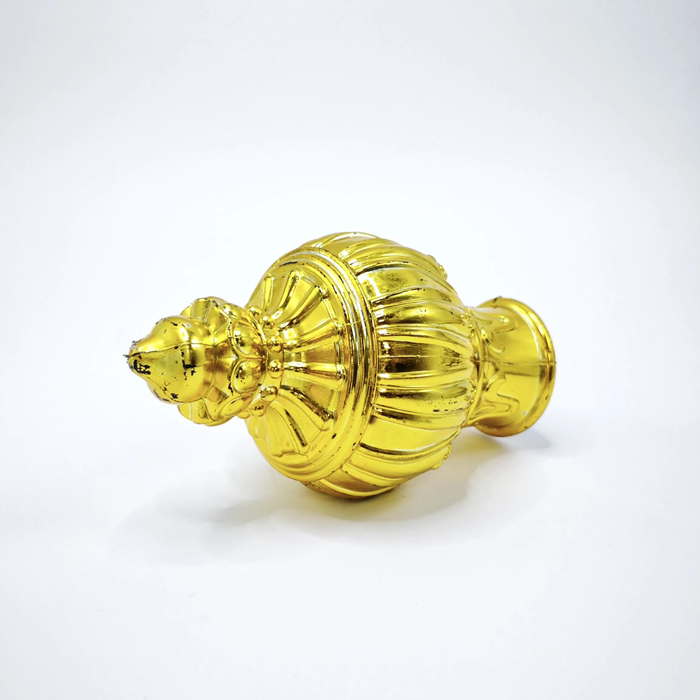 Factory Price Curtain Rod Accessories Plastic China Window Cheap Curtain Finials