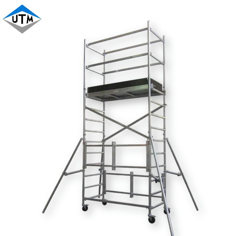 Aluminum Heavy-Duty Scaffolding Mobile Demountable Tower Professional Metal Scaffold for Construction