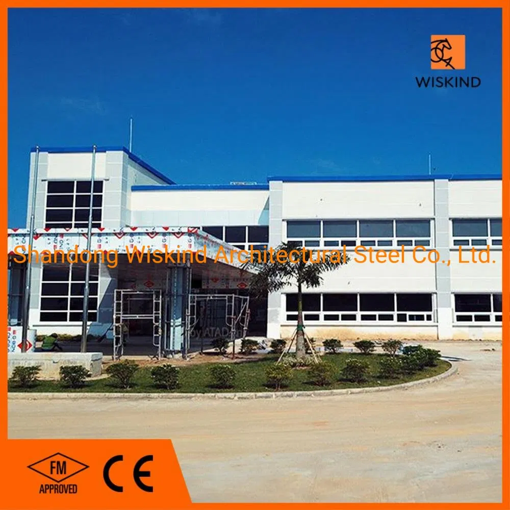 Large Prefabricated Quick Assembly Steel Industrial Prefabricated Metal Prefab Factory Building Workshop Shed Beam Hangar Warehouse Column Steel Structure