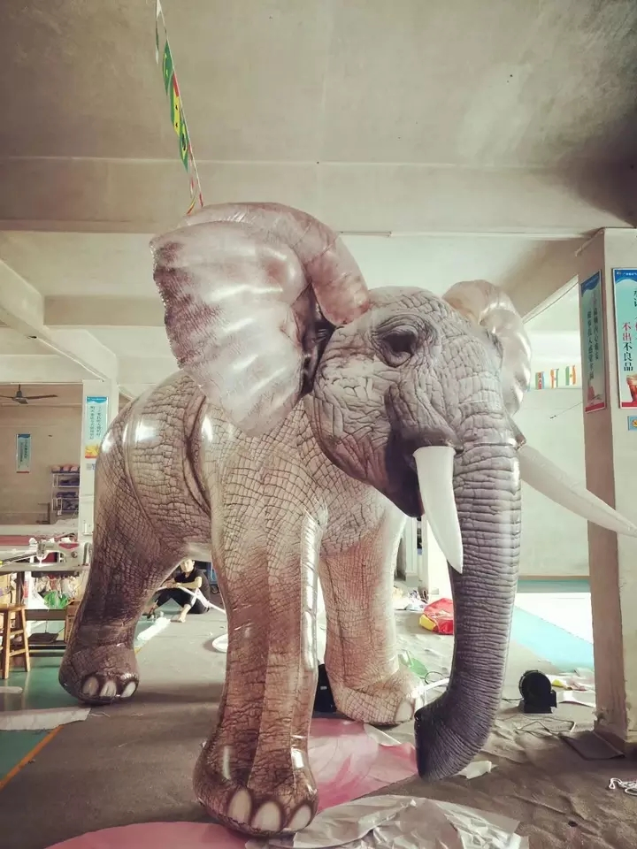 Boyi Giant Inflatable Elephant Model, Inflatable Elephant Animal