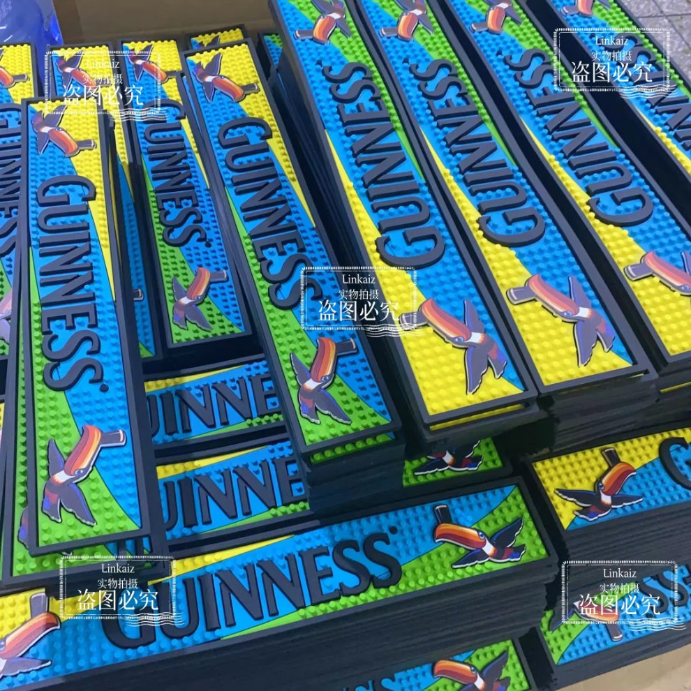 Резиновый барный коврик с логотипом