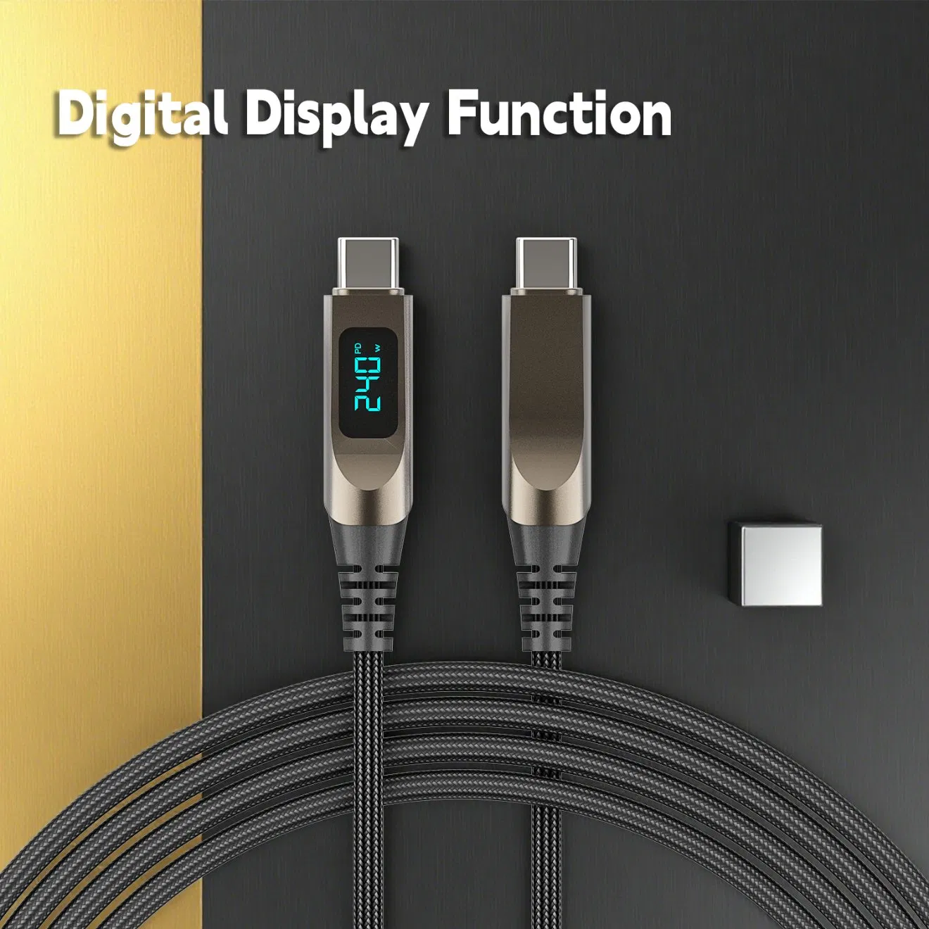 Кабель Type-C 240W для быстрой зарядки