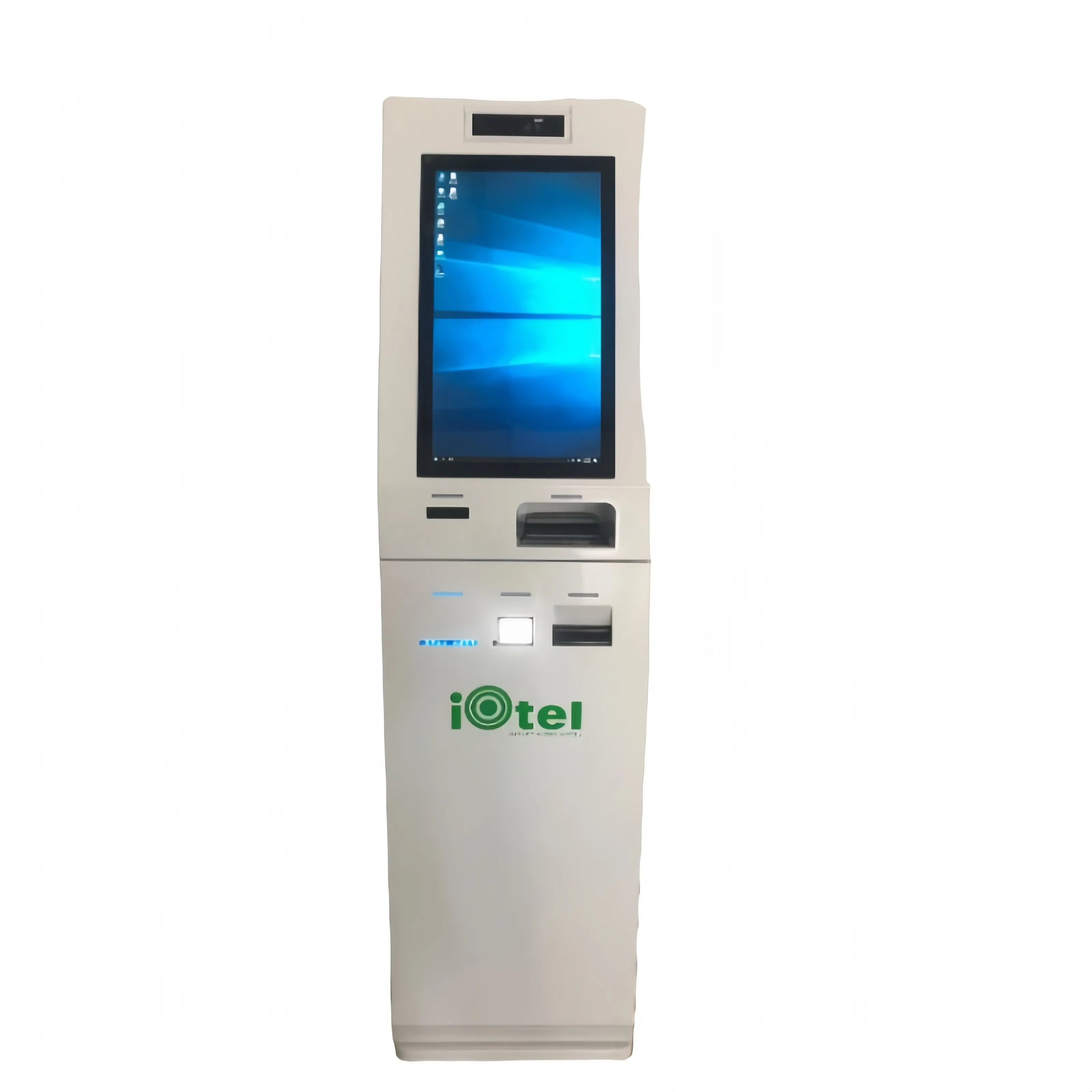 Automatic Hotel Kiosk Self Booking Card Dispensing Ticket Printing Check out Machine