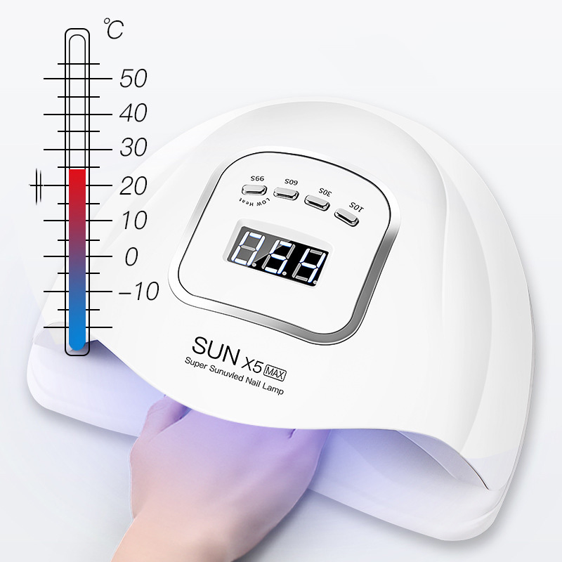Intelligent Induction Nail Dryer Fast Drying Nail Polish Glue Baking Lamp