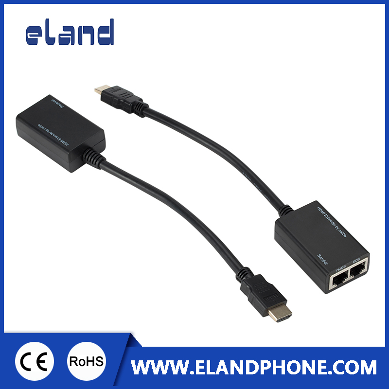 HDMI в Dual RJ45 конвертер, удлинитель сигнала