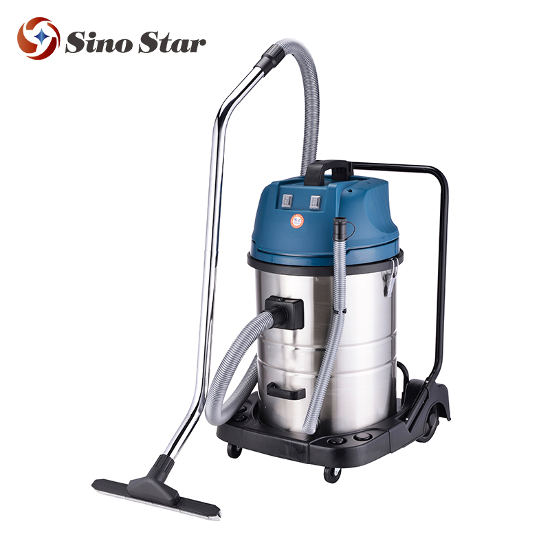 High Quality Easy Use Commercial Industrial Wet and Dry Car Vacuum Cleaner (ZD28-2B-70L)
