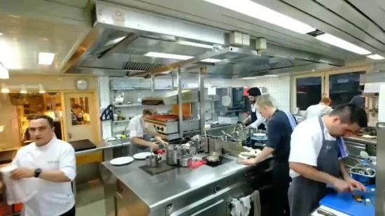 Commercial Kitchen Worktable Top Spice Racks